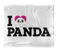 We Bare BearsVellutato Cuore Panda Supermorbido Coperta (TV23754)