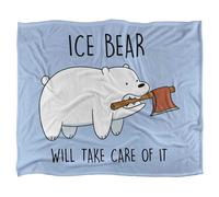 We Bare BearsWill Take Care Of It Vellutato Supermorbido Coperta (TV23615)