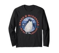 We Be Chillin Heard McDonald Island Penguins Guerre tariffarie Maglia a Manica