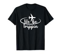We Be Trippin, preventivo per l'aeroporto estivo in aereo per le vacanze Maglietta