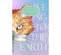 We Belong To The Earth: Cat & Dragonfly Inspirational Composition Notebook | 110 Lined Pages | Motivational Journal for Teens and Dreamers