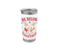 We Belong Together - Coniglietti pasquali Bicchiere termico in acciaio inox doppia parete