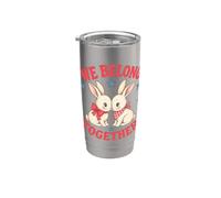 We Belong Together - Coniglietti pasquali Bicchiere termico in acciaio inox doppia parete