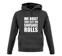 We Built This City On Salsiccia Rotoli Felpa Unisex - Starship - Rock And Roll