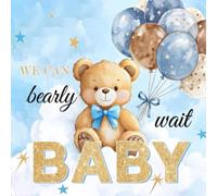 We Can Bearly Wait Baby Shower Guest Book: Memory Book Instant Photo I Advice Prediction I Baby Keepsake Book I Bear Baby Shower Theme