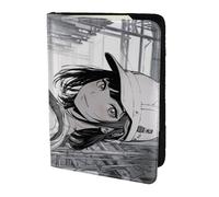 We Can Do It1 - Custodia in pelle per carte di credito, accessori da viaggio, porta passaporto, per donne e uomini, nero, Taglia unica