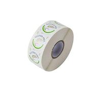 We Can Source It Ltd - Glutine Gratis Cibo Allergeni Avvertimento Etichette 25mm Rotondo - 1000 Etichette per Rotolo Catering - 1 Roll (1000 Labels)