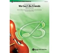 We Can't Be Friends (Tascabile) Belwin Pop Intermediate String Orchestra