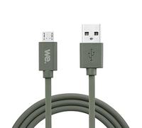 WE Cavo USB a Micro USB in Silicone, 2 Metri USB 2.0, ricarica e trasferimento dati fino a 480 Mbps - Verde Kaki