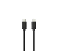 WE Cavo USB-C/USB-C in silicone, USB 2.0, ricarica 3A/60W, 1,50 m, colore: nero