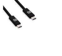 WE Cavo USB-C/USB-C maschio/maschio 3m - USB 2.0 - ricarica 60W (3A/20V) - nero