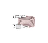 WE Cavo USB/Lightning magnetico, USB 2.0-5V/2.4A/12W, 1metro rosa