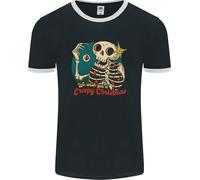 We Desiderio Ti Un Raccapricciante Natale Skull Uomo Ringer