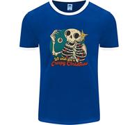 We Desiderio Ti Un Raccapricciante Natale Skull Uomo Ringer