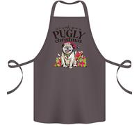 We Desiderio You A Pugly Natale Divertente Bullo Cotone Grembiule 100% Biologico