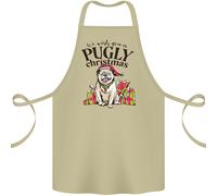 We Desiderio You A Pugly Natale Divertente Bullo Cotone Grembiule 100% Biologico