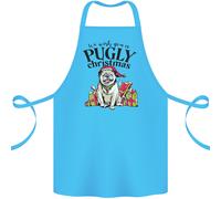 We Desiderio You A Pugly Natale Divertente Bullo Cotone Grembiule 100% Biologico