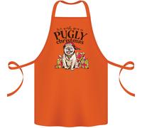 We Desiderio You A Pugly Natale Divertente Bullo Cotone Grembiule 100% Biologico