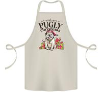 We Desiderio You A Pugly Natale Divertente Bullo Cotone Grembiule 100% Biologico