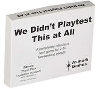 We Didn't Playtest This at All