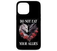 We Do Not Eat Allies Dragon Book Lover Dark Romance Smutty Custodia per iPhone 13 Pro Max