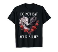 We Do Not Eat Allies Dragon Book Lover Dark Romance Smutty Maglietta