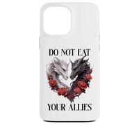 We Do Not Eat Allies Dragons In My Fantasy Era Book Dragon Custodia per iPhone 13 Pro Max