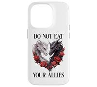 We Do Not Eat Allies Dragons In My Fantasy Era Book Dragon Custodia per iPhone 14 Pro