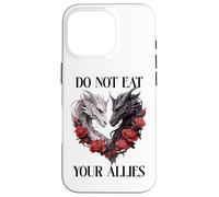 We Do Not Eat Allies Dragons In My Fantasy Era Book Dragon Custodia per iPhone 16 Pro