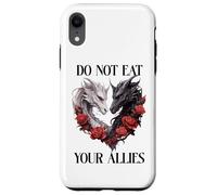 We Do Not Eat Allies Dragons In My Fantasy Era Book Dragon Custodia per iPhone XR