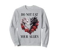 We Do Not Eat Allies Dragons in My Fantasy Era Book Dragon Felpa