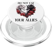 We Do Not Eat Allies Dragons In My Fantasy Era Book Dragon PopSockets PopGrip per MagSafe