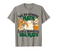 We Do Spooky Matematica Piccoli Mostri Grande Matematica Halloween Maglietta