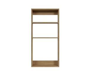 We Do Wood Three Square Shelf Oak