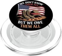 We Don’t Know Them All But We Owe Them All Onore Militari PopSockets PopGrip per MagSafe