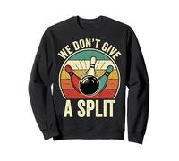 We Don't Give A Split Lega di Bowling Abbinamento Felpa