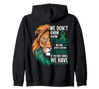 We Dont Know How Strong We Are Until Strong Is Mental Health Felpa con Cappuccio