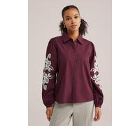 WE Fashion Blouse Burgundy Red Taglia: S | Magliette intime Outlet | Donna | Marrone