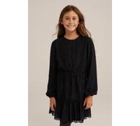 WE Fashion Dress Mid Length Black Taglia: 122/128 | Vestiti Outlet | kids | Nero