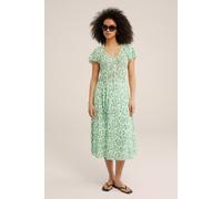 WE Fashion Dress Midi Green Taglia: S | Abiti Midi Outlet | Donna | Verde