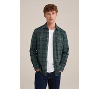 WE Fashion Overshirt Dark Green Taglia: S | Camicie Casual Outlet | Uomo | Verde