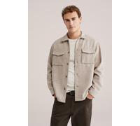 WE Fashion Overshirt Greige Taglia: XS | Camicie Casual Outlet | Uomo