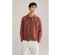 WE Fashion Overshirt Rust Brown Taglia: M | Maglie a manica lunga Outlet | Uomo | Marrone