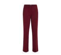 WE Fashion Pantaloni con piega frontale rosso vino Donna - Abbigliamento - Occasioni - Ufficio - Abbigliamento - Pantaloni WE Fashion 42
