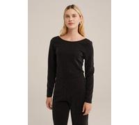 WE Fashion T-shirt Black Taglia: M | Maglie a manica lunga Outlet | Donna | Nero