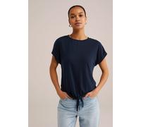 WE Fashion T-shirt Navy Blue Taglia: XS | Camicie Outlet | Donna | Blu