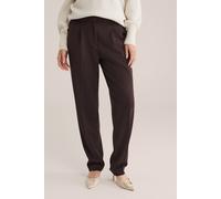 WE Fashion Trouser Dark Brown Taglia: 44 | Pantaloni da completo Outlet | Donna | Marrone