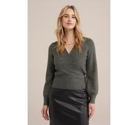 WE Fashion Wrap Cardigan Greyish Green Taglia: XXL | Cardigan Outlet | Donna | Verde
