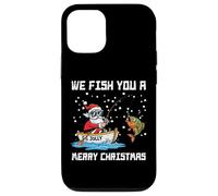 We Fish You Merry Christmas Babbo Natale divertente per uomini, donne e bambini Custodia per iPhone 12/12 Pro
