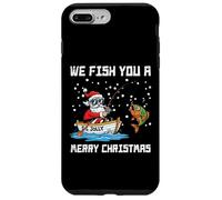 We Fish You Merry Christmas Babbo Natale divertente per uomini, donne e bambini Custodia per iPhone 7 Plus/8 Plus